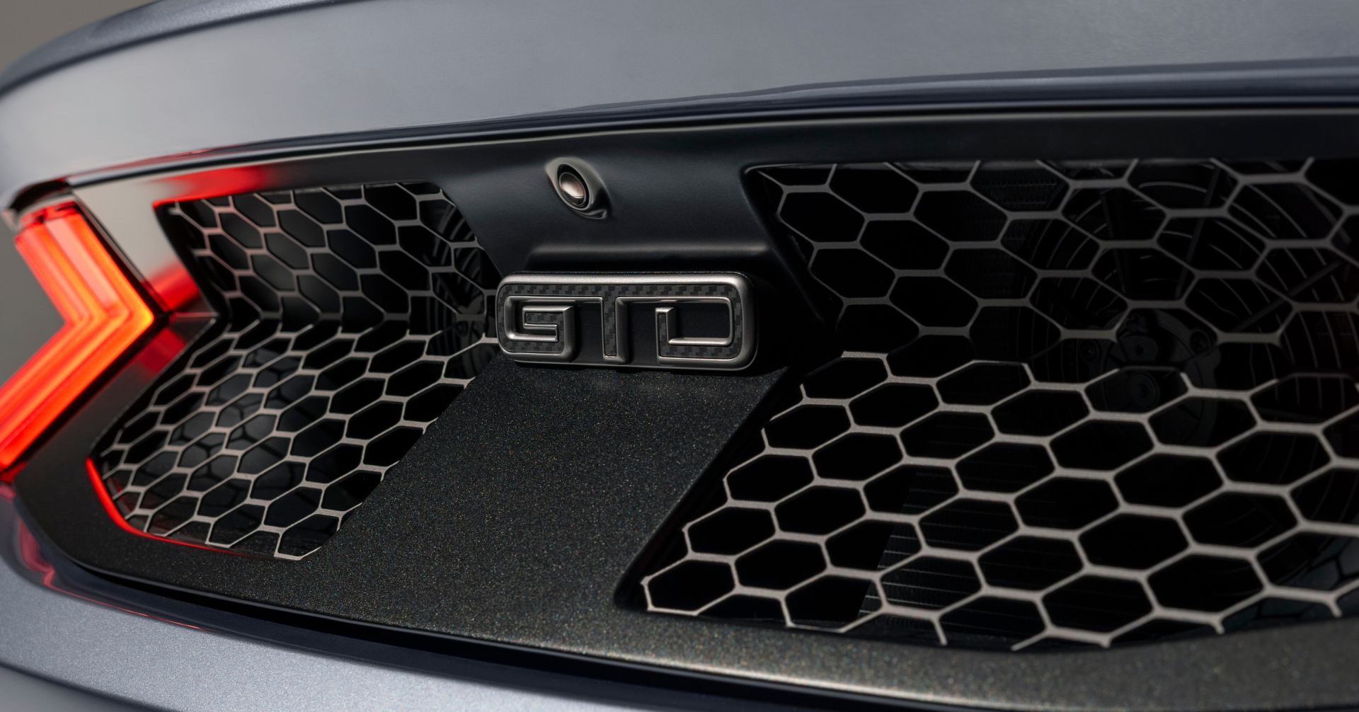 SMALL_Mustang GTD Carbon Fiber Badge